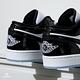 Nike Air Jordan 1 Low "Concord" 男 黑白 漆皮 經典 冰底 休閒鞋 DV1309-100 product thumbnail 4