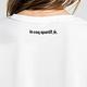 le coq sportif 法國公雞牌胸前網布拼接圓領寬版短袖T恤 女-白 product thumbnail 5