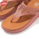 【FitFlop】LULU SLEEK LASER-CUT LEATHER TOE-POST SANDALS簍空雷射雕刻設計夾腳涼鞋-女(玫瑰色) product thumbnail 6