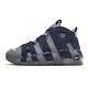 Nike 休閒鞋 Air More Uptempo GS 女鞋 氣墊 避震 大Air 復刻 喬治城 運動 灰 藍 415082-009 product thumbnail 2