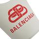 BALENCIAGA 大LOGO素色帆布手提兩用水桶包(米紅) product thumbnail 6