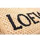 LOEWE 新款LOEWE標誌字體小號酒椰纖維手提/肩背包 (自然色) product thumbnail 7