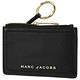 MARC JACOBS 金屬LOGO4卡鑰匙吊環零錢包(黑) product thumbnail 2