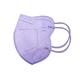 健康天使 MIT醫用3D立體大兒童寬耳繩口罩 7~12歲 紫色 鬆緊帶 30入/袋 (小臉女適用) product thumbnail 2
