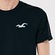 Hollister 海鷗 HCO 熱銷刺繡大海鷗素面短袖T恤-黑色 product thumbnail 3