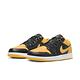 NIKE AIR JORDAN 1 LOW 男休閒運動鞋-黑黃-553558072 product thumbnail 3