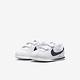 Nike Cortez Basic SL PSV [904767-106] 中童 休閒鞋 經典 阿甘鞋 魔鬼氈 白 深藍 product thumbnail 6