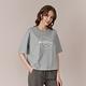 GIORDANO  女裝SORONA寬版上衣 G-MOTION系列 - 21 石板綠 product thumbnail 3