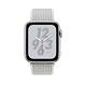 Apple Nike+S4 GPS 44mm銀色鋁金屬錶殼搭配雪峰白色Nike運動型錶環 product thumbnail 2