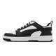 Puma 休閒鞋 Rebound V6 Low 男鞋 女鞋 情侶鞋 黑 白 皮革 經典 復古 39232801 product thumbnail 2