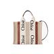 Chloe Woody tote bag 新款帆布兩用托特包(小號/任選) product thumbnail 2