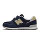 New Balance 休閒鞋 313 W 寬楦 童鞋 中童 深藍 鵝黃 麂皮 魔鬼氈  方便穿脫 小朋友 PO313NGW product thumbnail 2