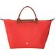 LONGCHAMP Le pliage 短提把摺疊水餃包(中/西瓜紅) product thumbnail 4