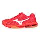 MIZUNO WAVE TORNADO X2 男女排球鞋 橘紅白 product thumbnail 2