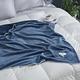 【HOYACASA 】x史努比聯名系列-刺繡華夫格萬用舒柔毯-藍(100x150cm) product thumbnail 3