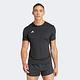 Adidas Adizero E Tee [IN1156] 男 短袖 上衣 亞洲版 運動 慢跑 訓練 修身 吸濕排汗 黑 product thumbnail 2