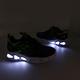 Skechers 休閒鞋 S Lights-Vortex 童鞋 漩渦燈鞋 回彈 避震 緩衝 魔鬼氈 中童 黑 藍 400601-LBBLM product thumbnail 8