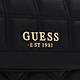 【狂歡45折】GUESS-女包-時尚格紋壓印鍊條肩背包-黑 原價3090 product thumbnail 5