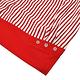 ILEY伊蕾 手工縫鑽彈性條紋印花上衣(紅) product thumbnail 3