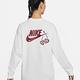 NIKE AS W NSW ESSNTL LS TOP VDAY女休閒運動上衣-白-FD9933133 product thumbnail 2