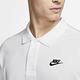 Nike 短袖T恤 NSW Polo 白 黑 男款 Polo衫 運動休閒 CJ4457-100 product thumbnail 6