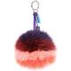 FENDI Pompon 彩色拼接狐狸毛球吊飾 product thumbnail 2