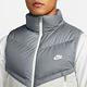 Nike 背心 Windrunner 男款 灰 白 保暖 拉鍊口袋 雙向拉鍊 立領 羽絨 風衣 外套 DV1136-084 product thumbnail 7