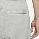 Nike 長褲 NSW Fleece Pants 休閒 男款 合身 抽繩鬆緊腰帶 口袋 大勾勾 穿搭 灰 白 DH1024-063 product thumbnail 8