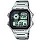 CASIO 世界地圖十年電力不鏽鋼數位錶(AE-1200WD-1A)/42mm product thumbnail 2