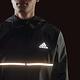 Adidas Own The Run Jkt H58592 男 連帽外套 跑步 運動 反光 防潑水 亞洲版 黑 product thumbnail 6