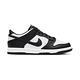 Nike Dunk Low GS 女鞋 童鞋 白黑色 熊貓 經典 簡約 皮革 運動 滑板 休閒鞋 CW1590-100 product thumbnail 2