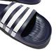 adidas 拖鞋 Duramo Slide 休閒 愛迪達 夏日 情侶穿搭 簡約 套腳 藍 白 男女鞋 product thumbnail 8