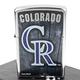 ZIPPO 美系~MLB美國職棒大聯盟-國聯-Colorado Rockies科羅拉多洛磯隊 product thumbnail 2