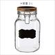 《Premier》標記扣式玻璃密封罐(木2L) | 保鮮罐 咖啡罐 收納罐 零食罐 儲物罐 product thumbnail 3
