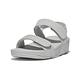 【FitFlop】LULU ADJUSTABLE SHIMMERLUX BACK-STRAP SANDALS 經典亮粉可調整式後帶涼鞋-女(銀色) product thumbnail 2