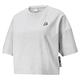 Puma 短袖上衣 Team Graphic Tee 女款 灰 短T 純棉 短版 53682304 product thumbnail 2