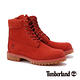 Timberland 男款紅色素面厚領防水優質6吋靴 product thumbnail 2