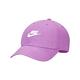 Nike 帽子 NSW Baseball Cap 男女款 桃紫色 亮色 休閒 鴨舌帽 老帽 經典 棒球帽 913011-532 product thumbnail 2