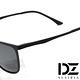 DZ 摩根鋁鎂輕薄框 抗UV 偏光 太陽眼鏡墨鏡(黑框灰片) product thumbnail 4