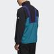 Adidas ST LTWIND WVJK [HE9930] 男 立領外套 風衣 運動 訓練 輕量 平織 撞色 黑藍 product thumbnail 2
