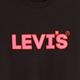 Levis 男款 寬鬆版短袖T恤 / 粉紅布章Logo / 寬鬆休閒版型 黑 product thumbnail 6