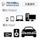 POLYWELL 3.5mm AUX轉雙RCA 轉接線 公對公 BRAID版 5M product thumbnail 9