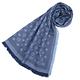 Louis Vuitton  M71618 Essential經典印花圍巾(藍色) product thumbnail 3