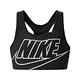 Nike Swoosh 女款 黑色 一片式 可拆 中度 支撐 運動 內衣 BV3644-010 product thumbnail 2