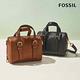 FOSSIL Carlie 真皮迷你波士頓包-咖啡色 ZB1856200 product thumbnail 7