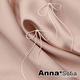 AnnaSofia 細線不對稱綁結 中大型925銀針耳針耳環(銀系) product thumbnail 5