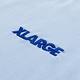 XLARGE S/S PANEL TEE拼接雙色袖-藍 product thumbnail 3