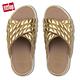 FitFlop LOOSH LUXE CROSS SLIDE 金色 product thumbnail 4