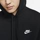 Nike 帽T Fleece Pullover Hoodie 男款 運動休閒 NSW 微刷毛 親膚 連帽 黑白 BV2655-010 product thumbnail 6
