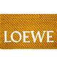 LOEWE 新款撞色LOEWE標誌字體小號酒椰纖維手提/肩背包 (黃褐色) product thumbnail 9